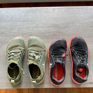 Two pr vivobarefoot size 39L